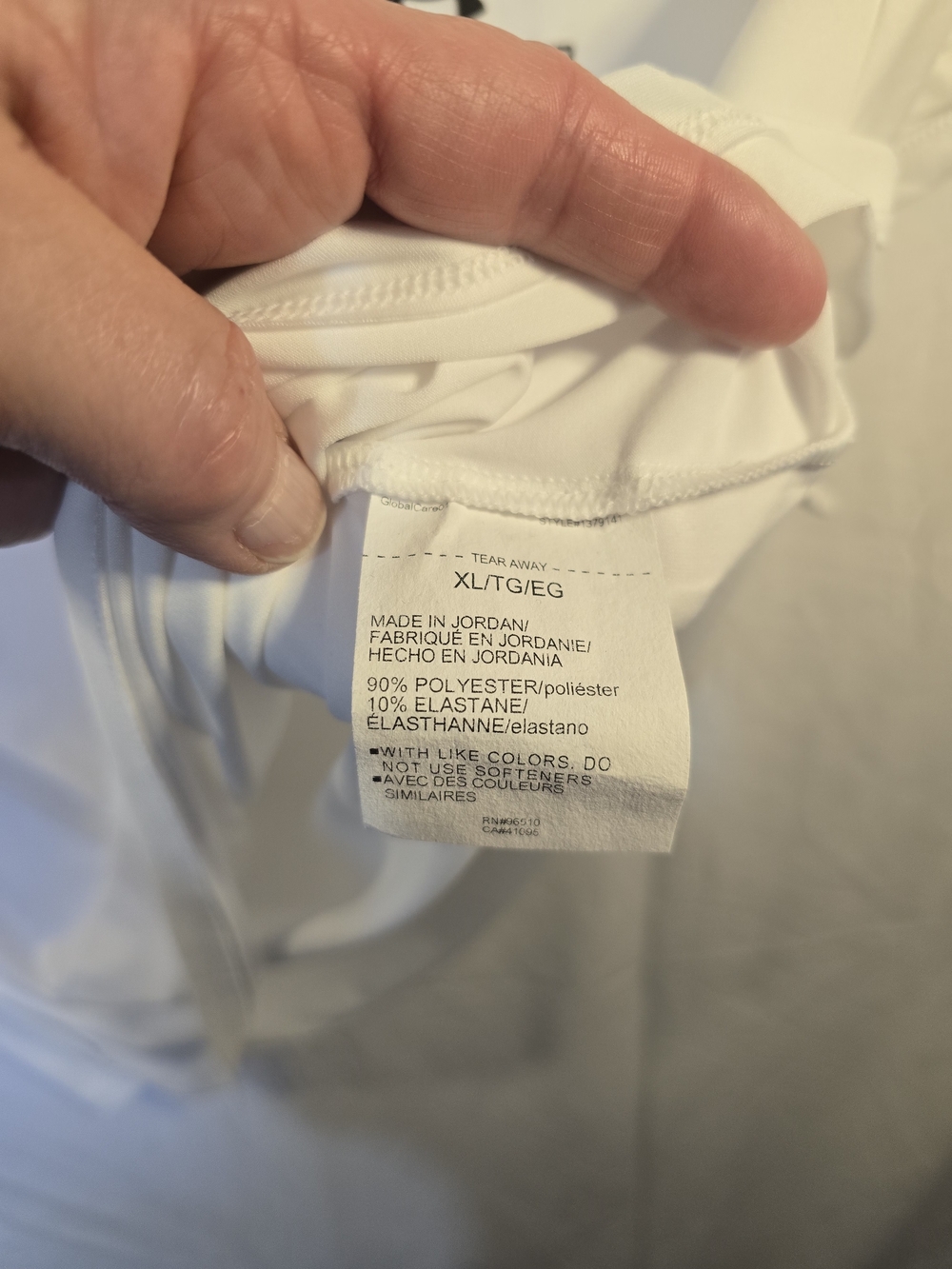 Under Armour White Short Sleeve Athletic Tee with Logo - Picture 4 of 8